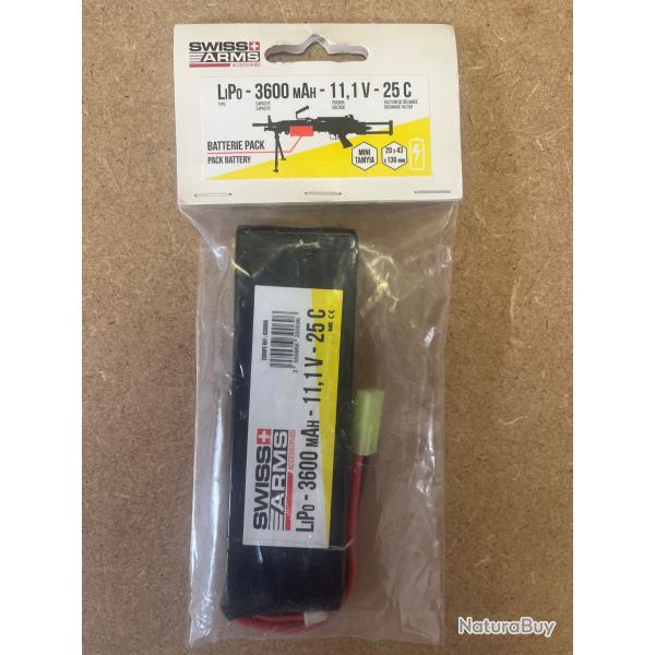 Enchre 1 batterie Swiss arms Lipo 11.1v 3600mah