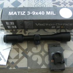 lunette de visée VECTOR OPTICS Matiz 3-9x40 VMT-MIL
