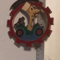 Insigne de la section transport de la 13ème demi-brigade de la Légion étrangère (13ème DBLE)