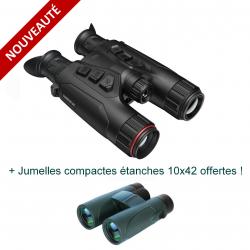 HIKMICRO HABROK 4K HQ35LN - Jumelles multi-spectre avec télémètre + Jumelles 10x42 offertes !