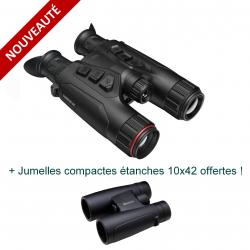 HIKMICRO HABROK 4K HQ35LN - Jumelles multi-spectre avec télémètre + Jumelles 10x42 offertes !