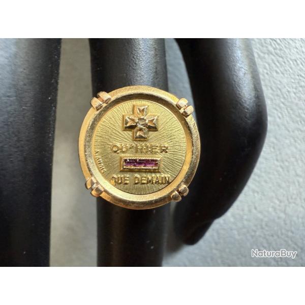 Bague or jaune 18 carats - taille 49 - bague - Augis