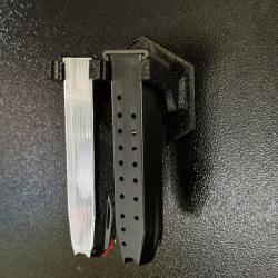 Support magnétique HexaLock - Double porte-chargeurs aimanté