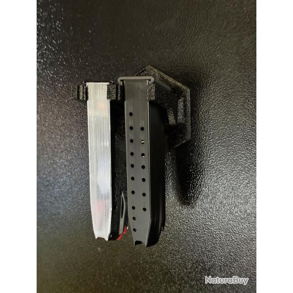 Support magntique pour chargeurs 9mm