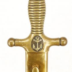RARE GLAIVE MODÈLE 1831 POUR LA MARINE MILITAIRE - FRANCE LOUIS PHILIPPE Collection France Très bon 