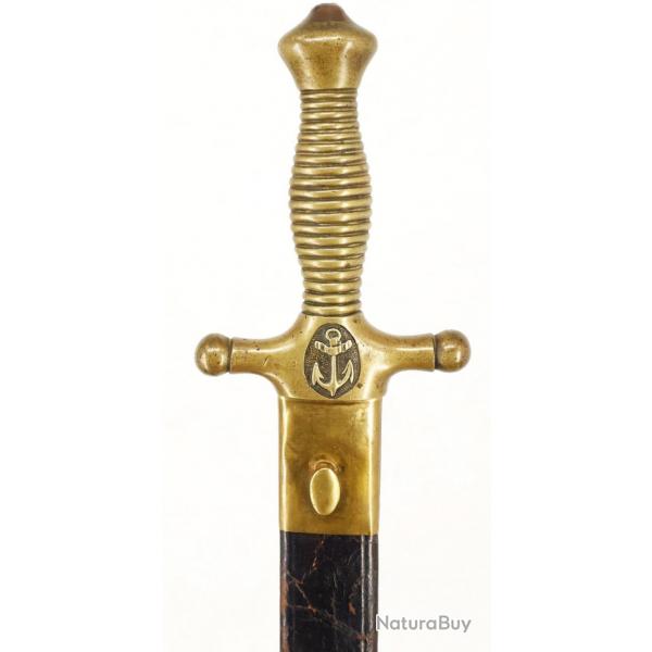 RARE GLAIVE MODLE 1831 POUR LA MARINE MILITAIRE - FRANCE LOUIS PHILIPPE Collection France Trs bon 