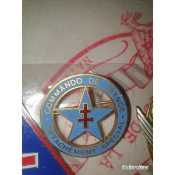 Insigne rgimentaire mtallique   A25