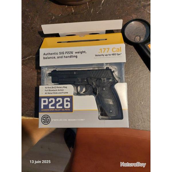 SIG SAUER P226 CO2 1.77 REPLIQUE FULL METAL