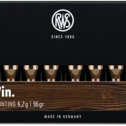 Munitions RWS 243 Win. KS 6.2g 96gr x2 boites