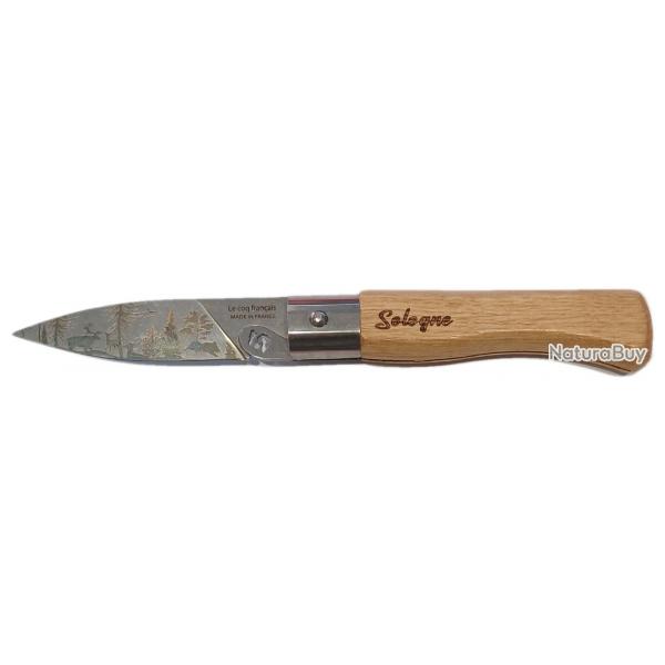 COUTEAU LE COQ FRANCAIS NATURE "SOLOGNE"