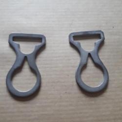 2 pièces fer de casque à pointe A25.1