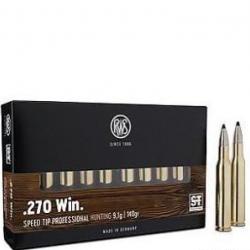 Munitions RWS 270 Win. Speed Tip Pro 9.1g 140gr x2 boites