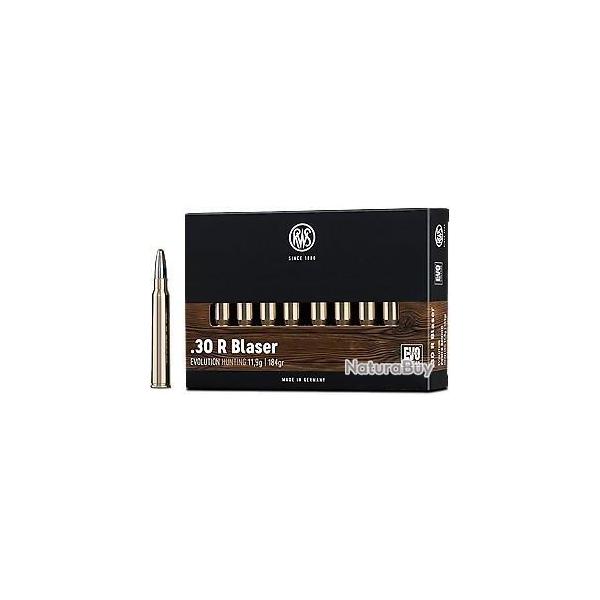 Munitions RWS 30 R Blaser EVO 11.9g 184gr x2 boites