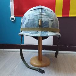 100% authentique Casque us m1 vietnam complet 1966 nominatif