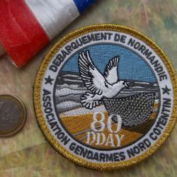 écusson militaire collection 80 éme D-Day débarquement Normandie