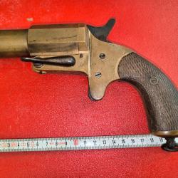 pistolet lance fusée bronze France 25mm model 1917 WW1 fabricant Grivolat Gerest & Cie à Saint-Etien