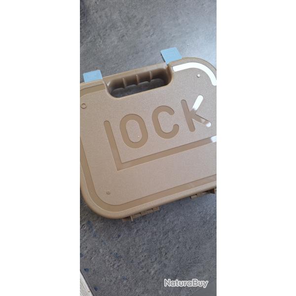 Mallette de transport GLOCK couleur sable