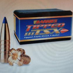 40 ogives BARNES TTSX cal 30 (.308" )168 grains