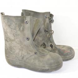 Surbottes en caoutchouc Rubber boots MADE IN USA. US ARMY. KCA taille 10 41 surplus militaire pêche