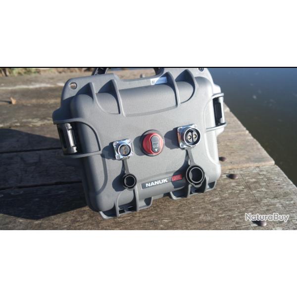 Batterie lithium bat4boat Energy Case LiFePo4 12V 100Ah avec chargeur 10A