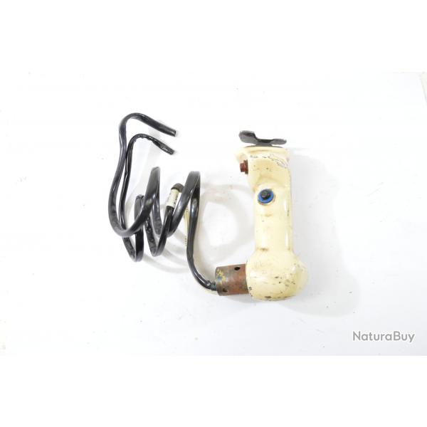 Poigne manche de contrle hlicoptre Arme Franaise Alouette II ou III blanc. XR1 81.00-104