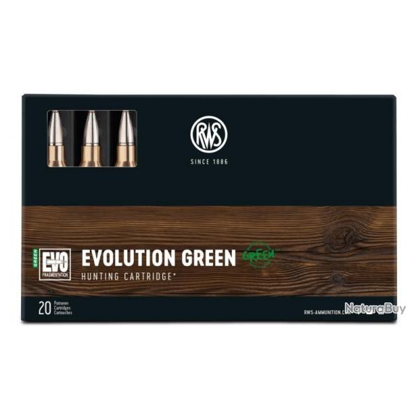 Munitions RWS 300 Win. Mag. HIT Green 650mm 10.7g 165gr x2 boites