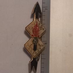 Insigne du 2ème bataillon, 8ème compagnie, du 3ème régiment étranger d'infanterie (3ème REI)