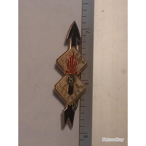 Insigne du 2me bataillon, 8me compagnie, du 3me rgiment tranger d'infanterie (3me REI)