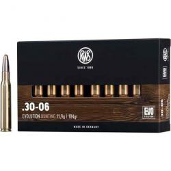 Munitions RWS 30-06 EVO 11.9g 184gr x2 boites
