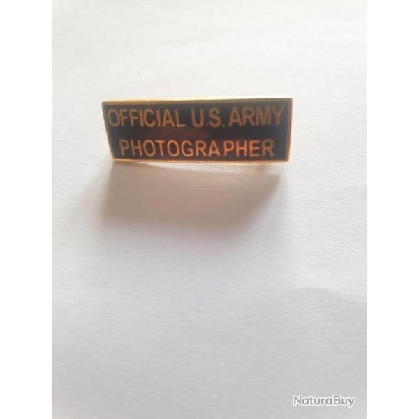 Badge de photographe maill  US 3cm en reproduction   A25.1