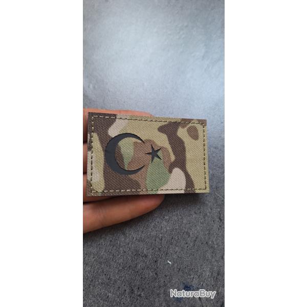 Patch TURQUIE camo basse visibilit