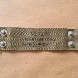 Nuquiére pour casque US originale WW2  A25.6