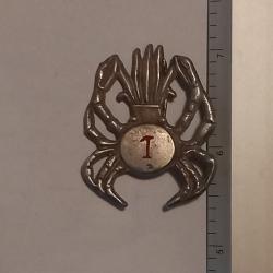 Insigne du 1er groupement amphibie du 1er régiment de cavalerie (1er REC)