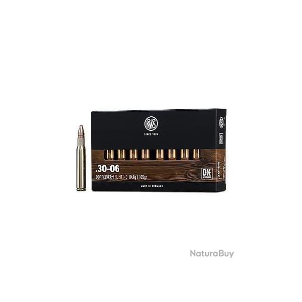 Munitions RWS 30-06 KS 10.7g 165gr x2 boites