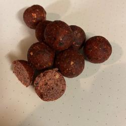 Bouillettes saveur fraise diam. 16mm