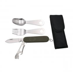 Kit de Couverts Third F0164 - Pratique, Robuste et Stylé pour toutes vos aventures