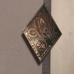 Insigne du 2ème bataillon du 4ème régiment étranger d'infanterie (4ème REI)