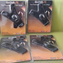 4x Gants lumineux LED Gants demi-doigts pour lumières extérieures Gants de pêche Réparations urgence