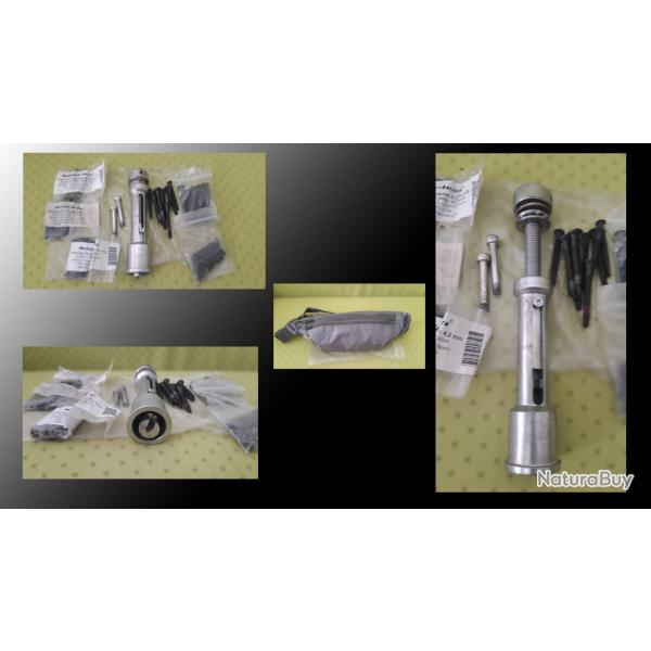 Outillage serrurier pro : extracteurs, pick gun, passe auto - lot complet