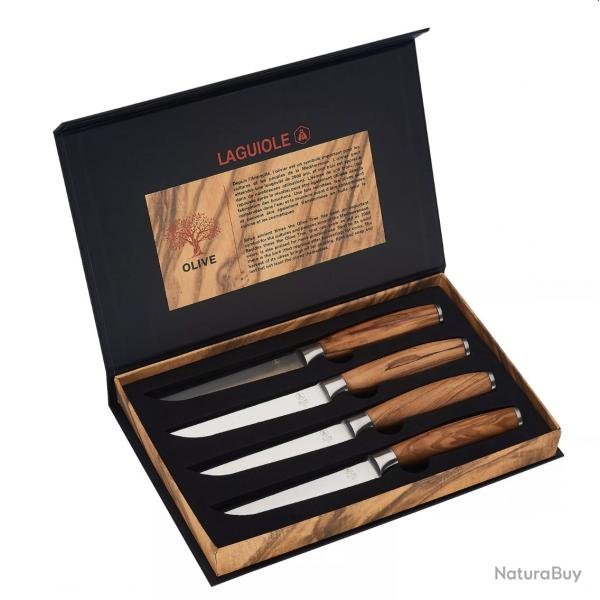 Coffret de 4 couteaux Laguiole