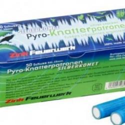 Fusées crépitante et comète pour arme d'alarme