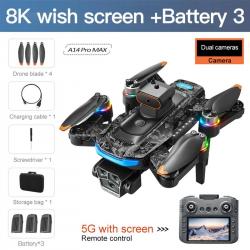 Xiaomi Drone Pro 8K Wifi GPS 3 Cameras, Modele: 3 Batteries