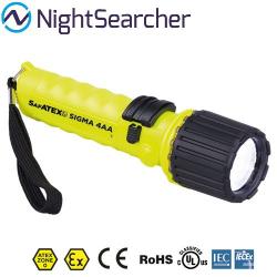 Lampe Torche Nightsearcher Sigma 4AA 185 Lumens - ATEX - Zone 0 - Pile AA