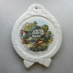 Currier & Yves dessous de plat américain.