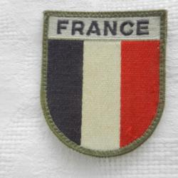 insigne badge patch écusson tricolore militaire français