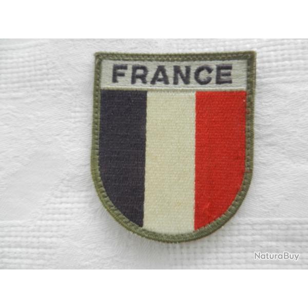 insigne badge patch cusson tricolore militaire franais