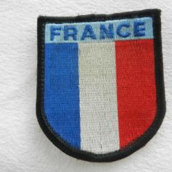 insigne badge patch écusson tricolore militaire France