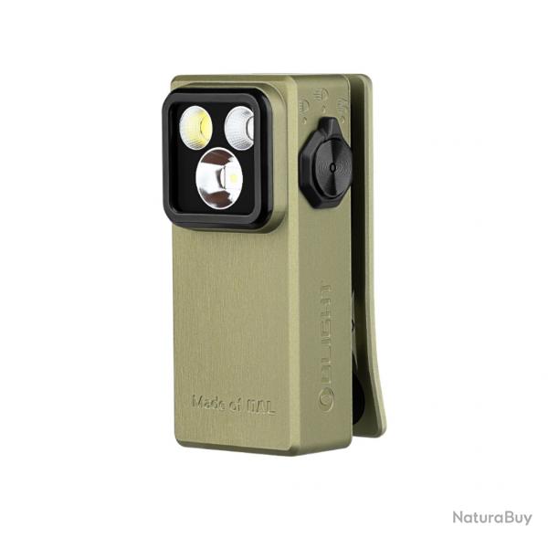 Olight Oclip Ultra | Mini lampe  clip avec faisceau large, concentr et UV