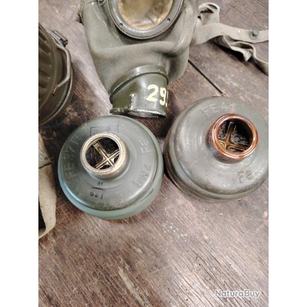 Masque a gaz allemand WW2
