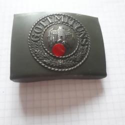 Boucle de ceinturon Allemand WW2 en reproduction  A2511